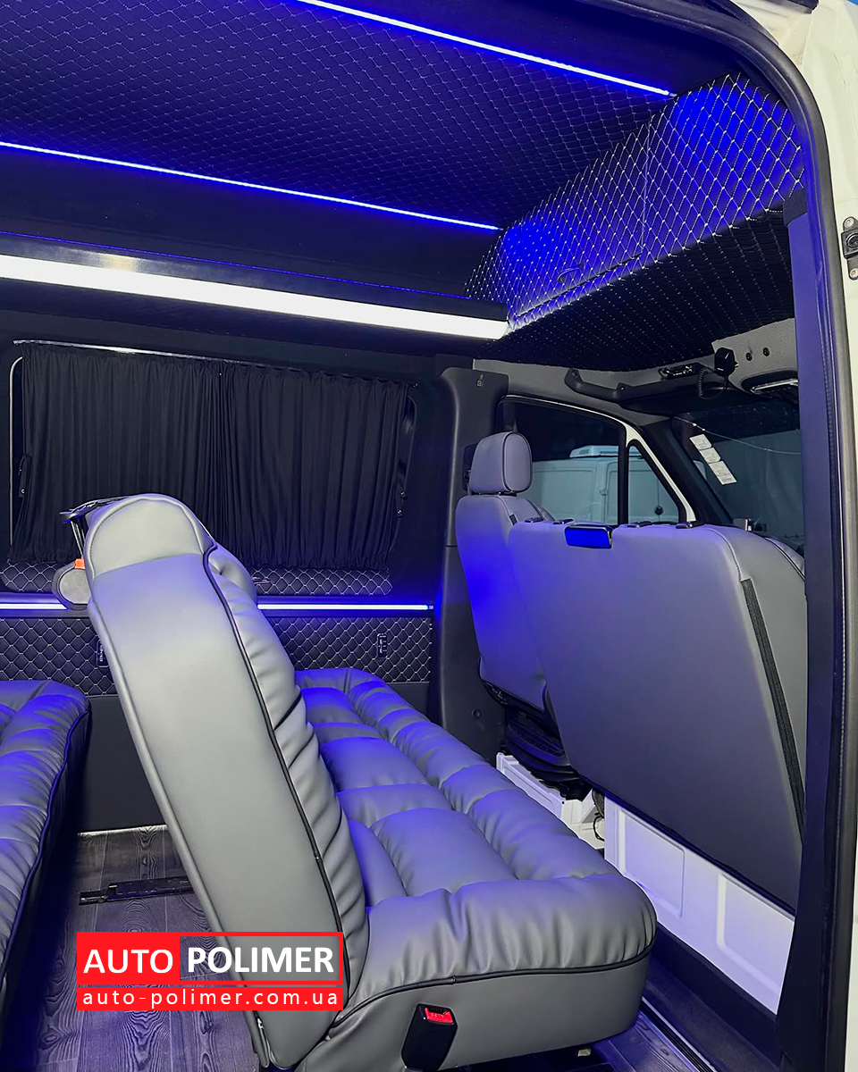 LED-підсвітка та обшивка Mercedes Sprinter