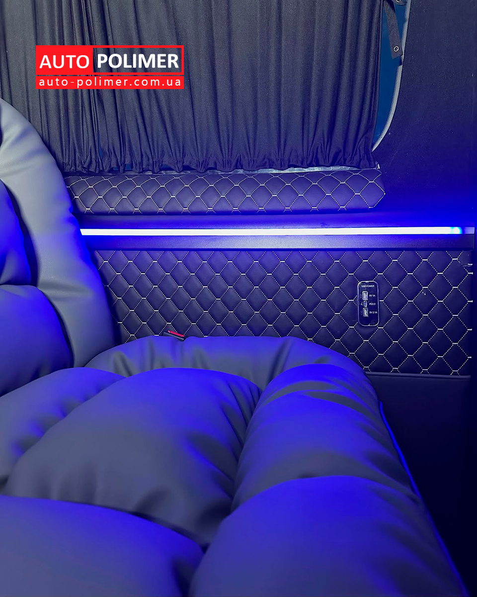 Комфортабельний салон Mercedes Sprinter