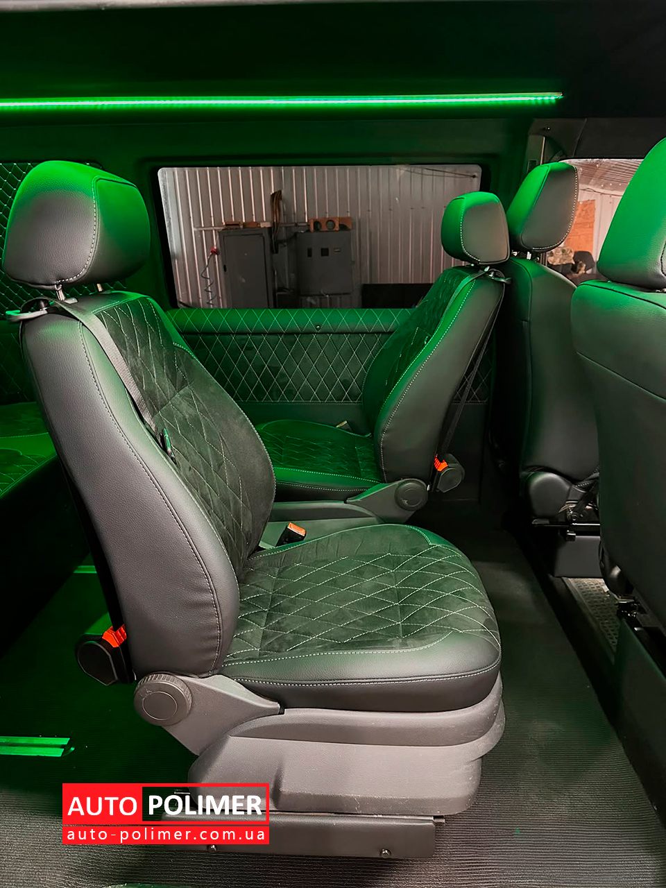 Поворотні механізми та якісна обшивка сидінь VW T4 — AUTOPOLIMER
